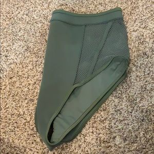 High waisted bathing suit bottoms